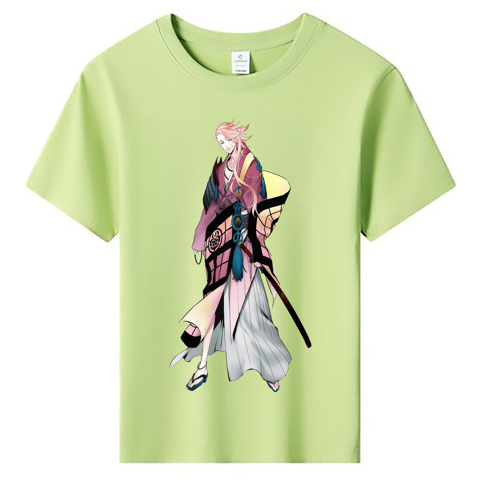 （画像用） 刀剣乱舞 Touken Ranbu 綿100％キッズTシャツ（フロントプリント）
